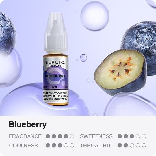 ELFLIQ Elf Bar - Blueberry 10ml (50mg)