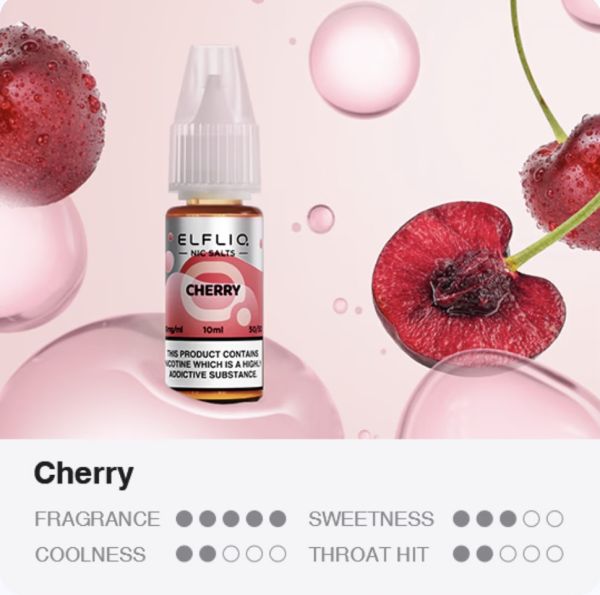 ELFLIQ Elf Bar - Cherry 10ml (50mg)