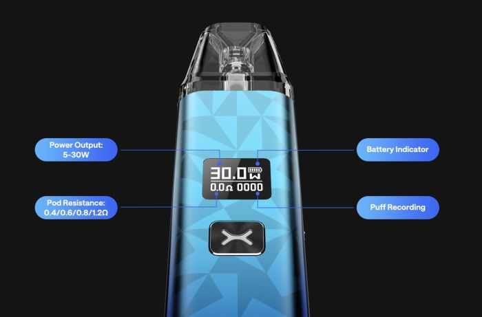 OXVA Xlim Classic Edition Pod Kit - black