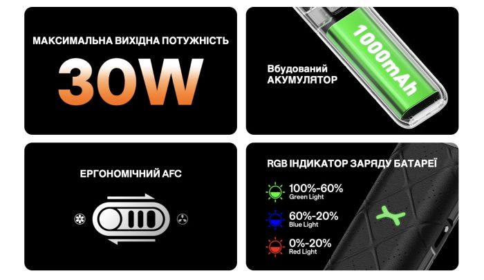 OXVA Xlim  Go Pod Kit - dark grey