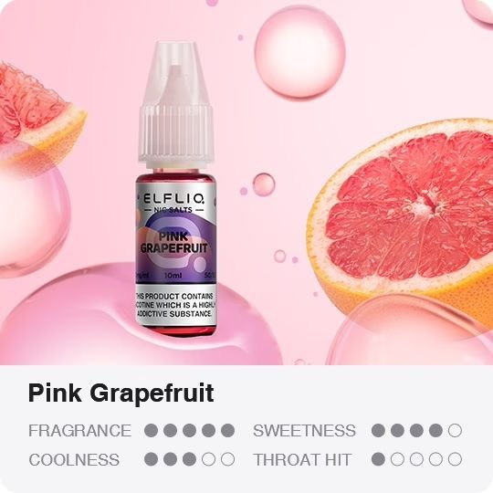 ELFLIQ Elf Bar - Pink grapefruit 10ml (50mg)