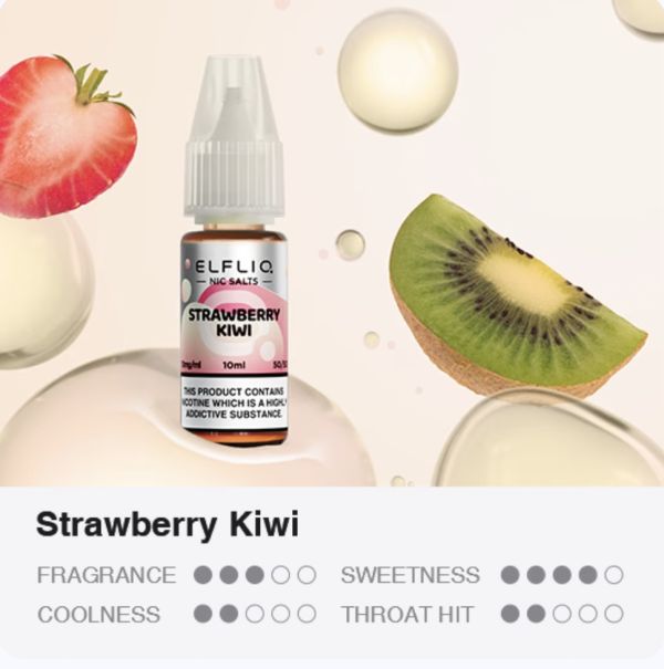 ELFLIQ Elf Bar - Strawberry kiwi 10ml (50mg)