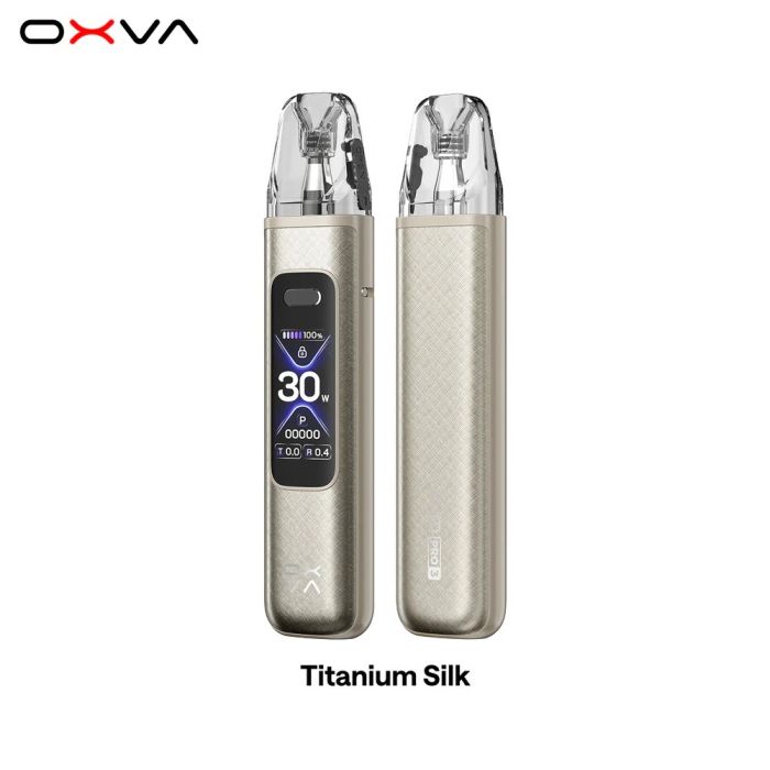 OXVA Xlim PRO 3 Pod Kit - Titanium Silk