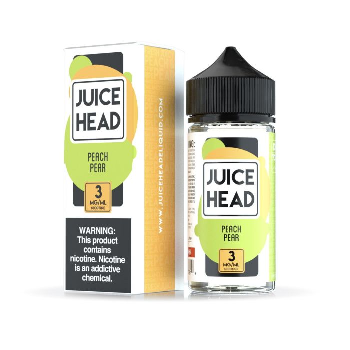 Juice Head - Peach Pear 100ml (3mg)