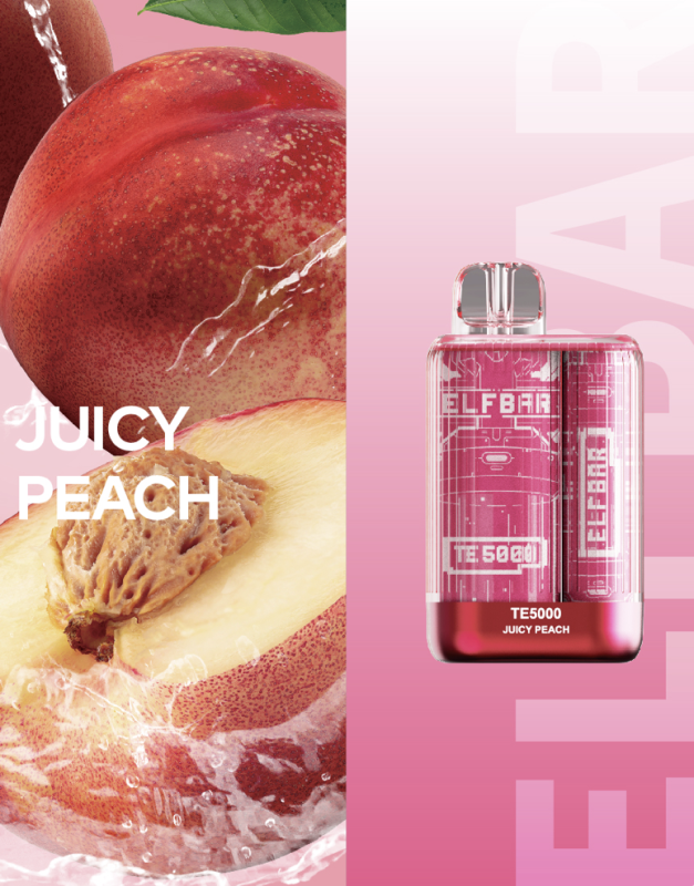 Elf Bar TE5000 - Juicy peach 5%