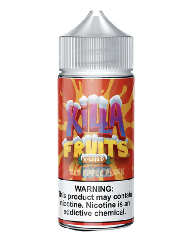 Killa Fruits - Red Apple Peach ICE 100ml (Shortfill)