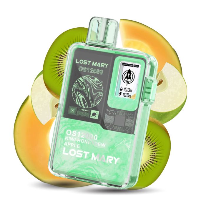 Lost Mary OS 12000 - Kiwi Honeydew Apple 5%