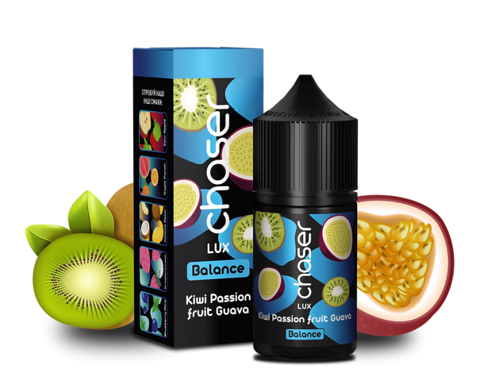 SALT Chaser LUX 30ml - Kiwi Passion Fruit Guava (50mg)
