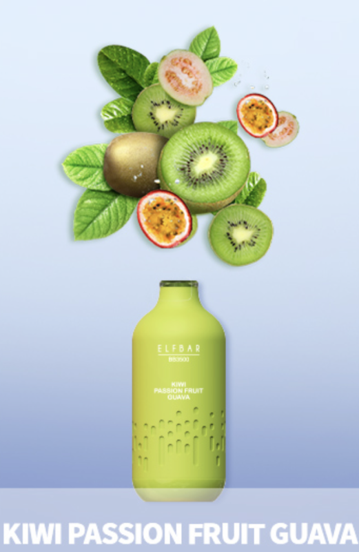 Elf Bar BB3000 - Kiwi Passion fruit Guava 5%