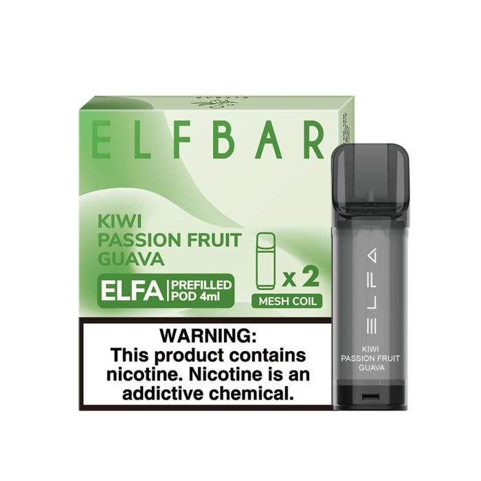 Elf BAR ELFA POD 4ml - Kiwi Passion Fruit Guava