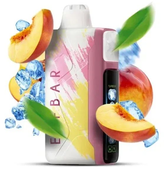 Elf Bar Ice King 30000 - Peach Ice 5%