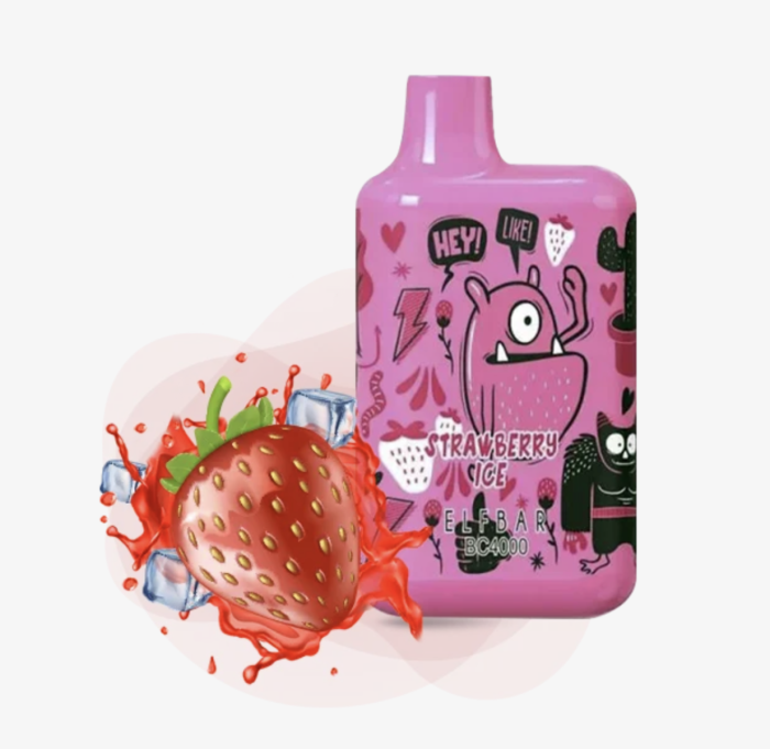 Elf Bar BC4000 LE - Strawberry Ice 5%
