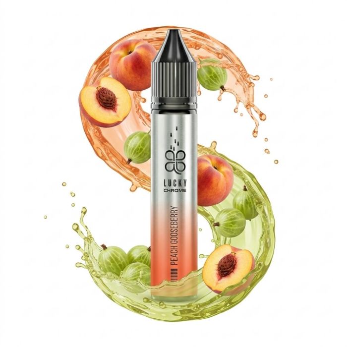 SALT Lucky Chrome - Peach Gooseberry 30ml (50mg)