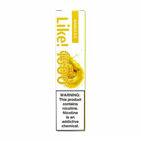 Like! (VAAL) 1500 - Mango Ice 5%
