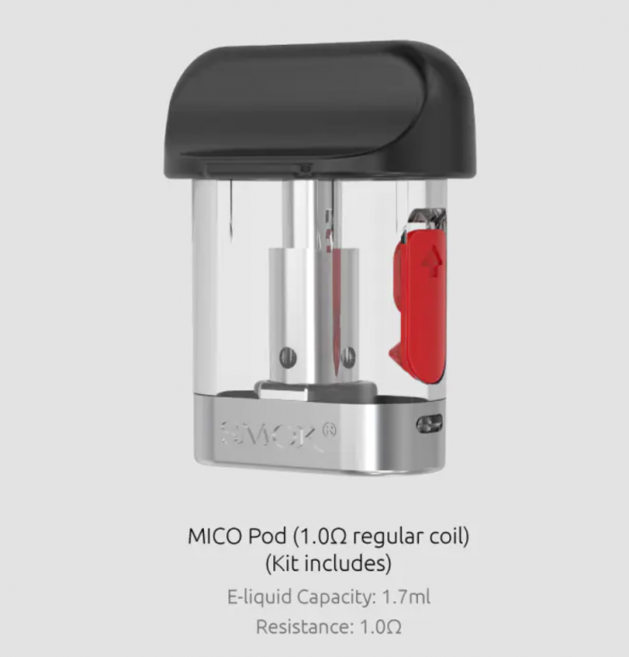 Smok Mico Regular 1.0Ωl 1.7ml