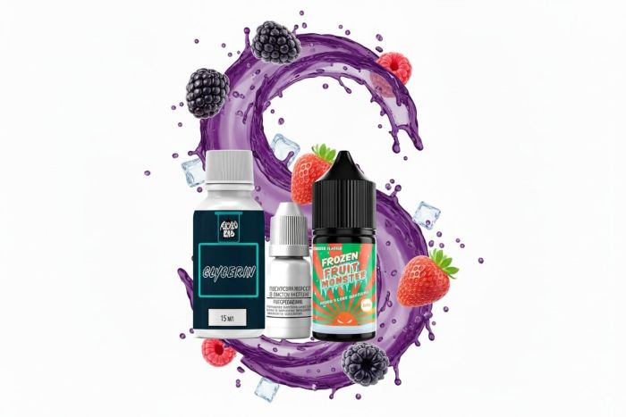 SALT Jam Monster Frozen Fruit (набір) - Mixed Berry Ice 30ml (50mg)