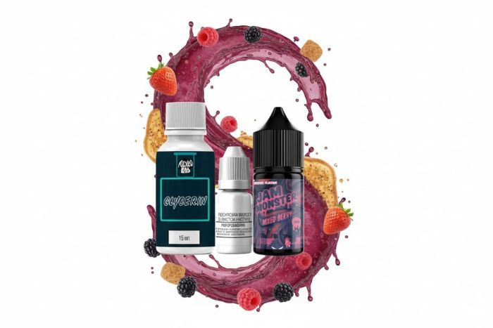 SALT Jam Monster (набір) - Mixed Berry 30ml (50mg)