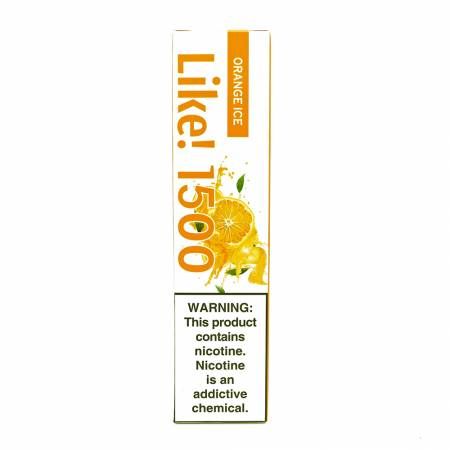 Like! (VAAL) 1500 - Orange Ice 5%