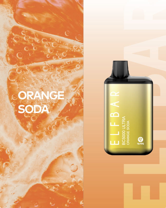 Elf Bar BC5000 Ultra - Orange soda 5%