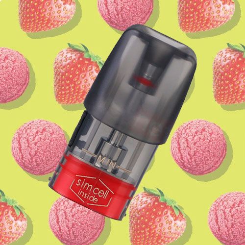 Картридж Elf Bar P1 - Strawberry Ice Cream 2ml (5%)
