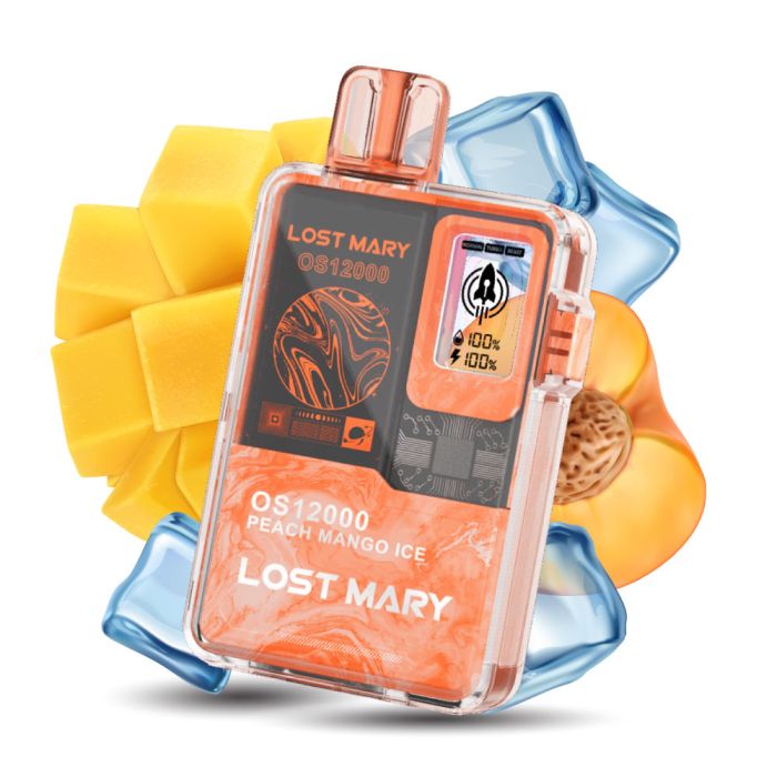 Lost Mary OS 12000 - Peach Mango Ice 5%