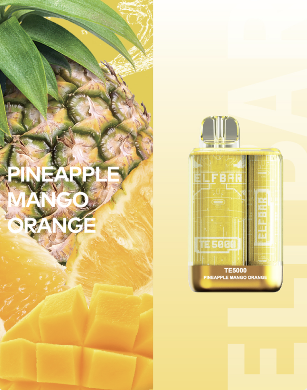 Elf Bar TE5000 - Pineapple MangoOrange 5%