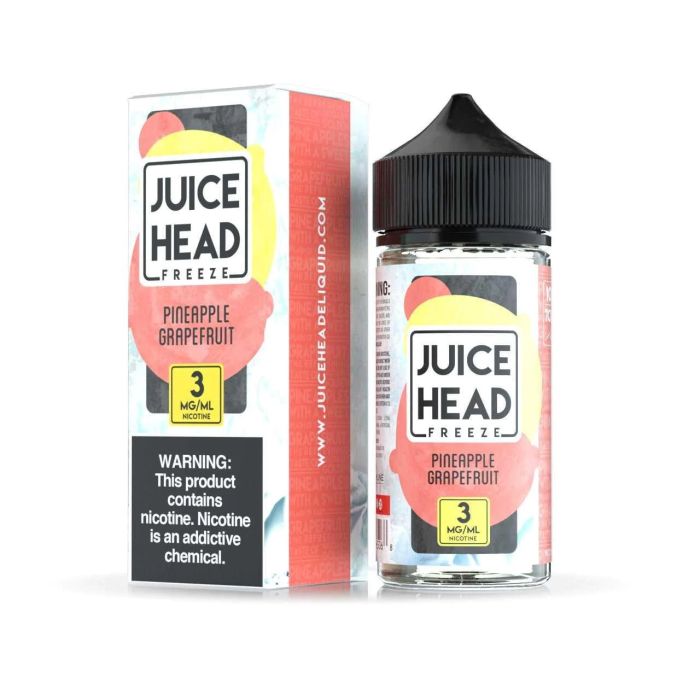 Juice Head - FREEZE Pineapple Grapefruit100ml (3mg)