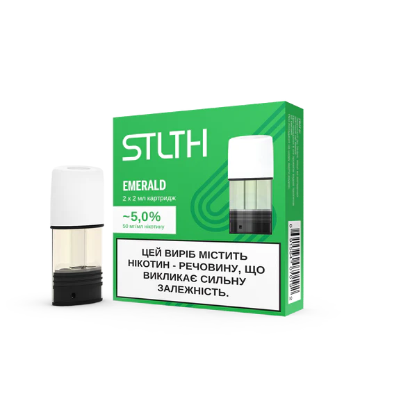Картридж STLTH Pod - Emerald 5% (2шт)