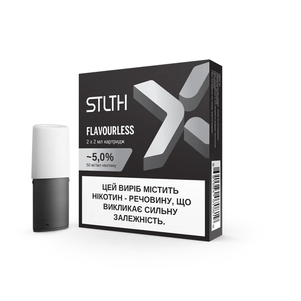 Картридж STLTH X Pod - Flavourless 5% (2шт)