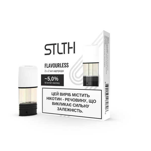 Картридж STLTH Pod - Flavourless 5% (2шт)