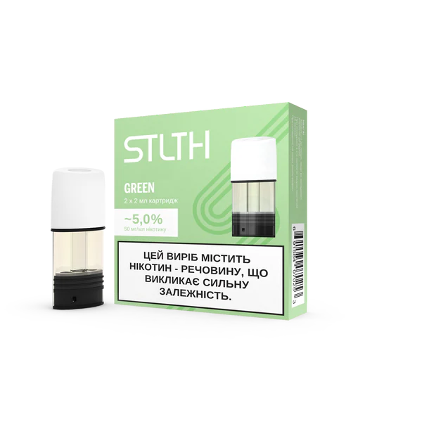 Картридж STLTH Pod - Green 5% (2шт)