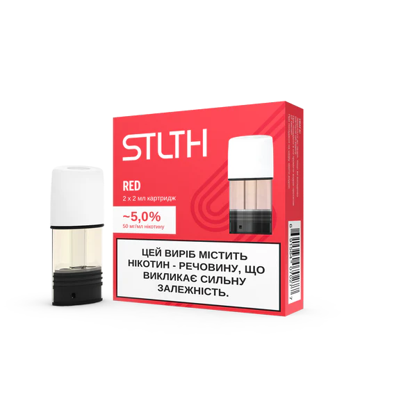 Картридж STLTH Pod - Red 5% (2шт)