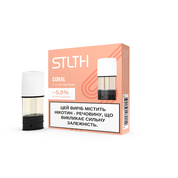 Картридж STLTH Pod - Coral 5% (2шт)