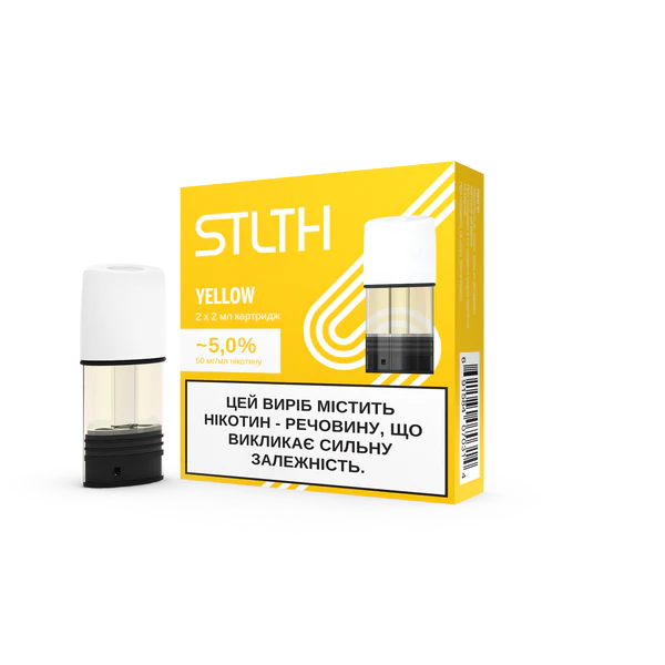 Картридж STLTH Pod - Yellow 5% (2шт)