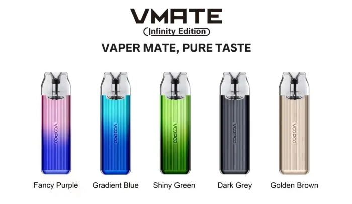 VOOPOO VMATE Infinity Edition Pod - golden brown