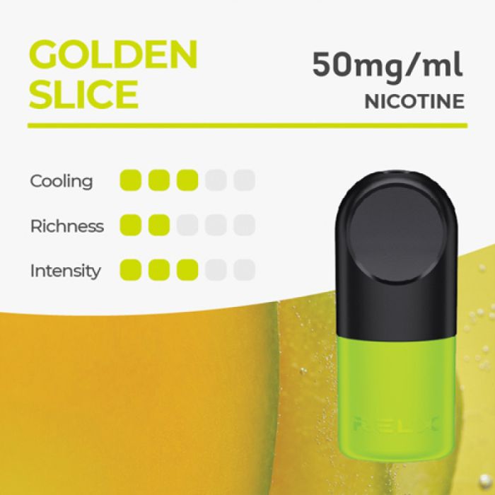 Картридж RELX Pod - Golden Bubch (банан) 5% (2шт)