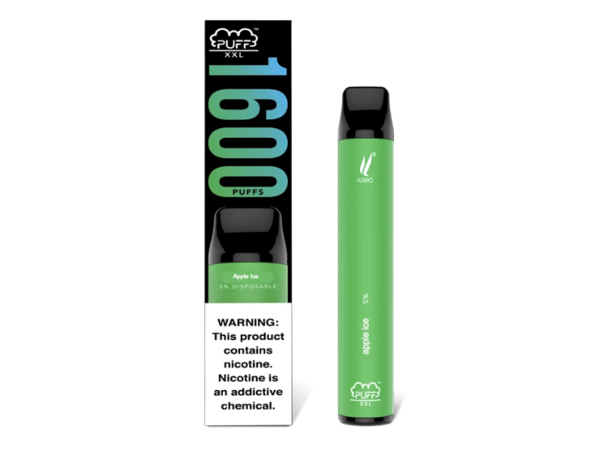 PUUF Bar XXL 1600 - Apple Ice 5%
