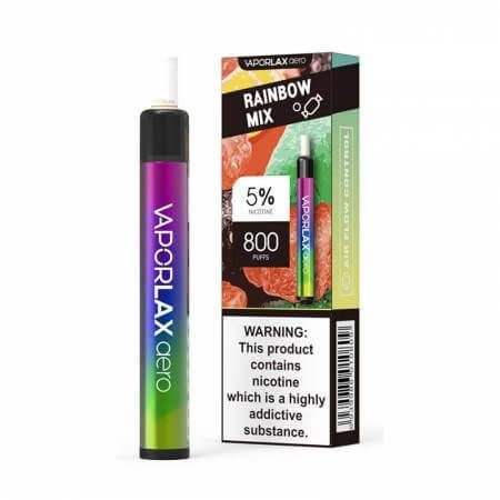 Vaporlax Aero 800 - Rainbow Mix 50 mg