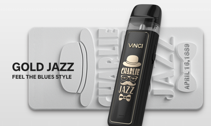 VOOPOO Vinci Royal Edition Pod - gold jazz