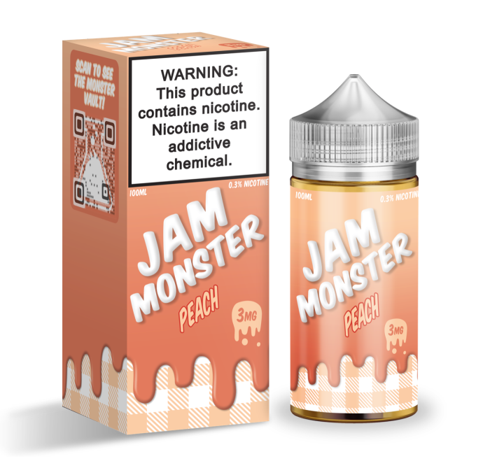 Jam Monster - Peach Jam 100ml (3mg)