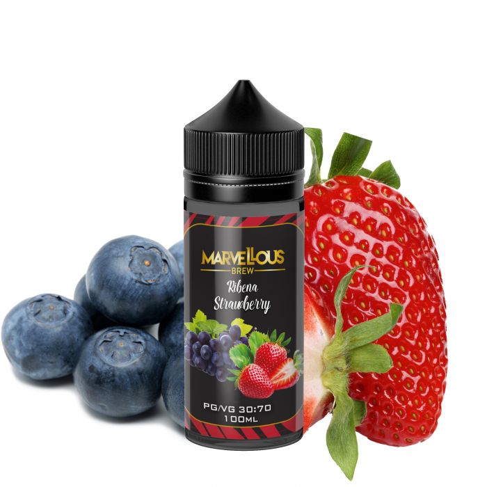 Marvelous Brew - Ribena Strawberry 100ml (3mg)