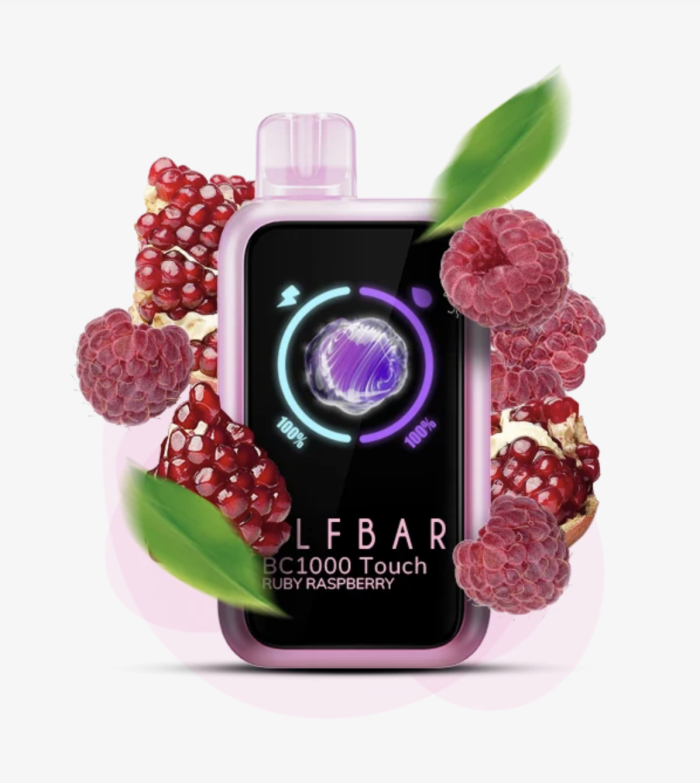 Elf Bar RB TOUCH 10000 - Ruby Raspberry 5%