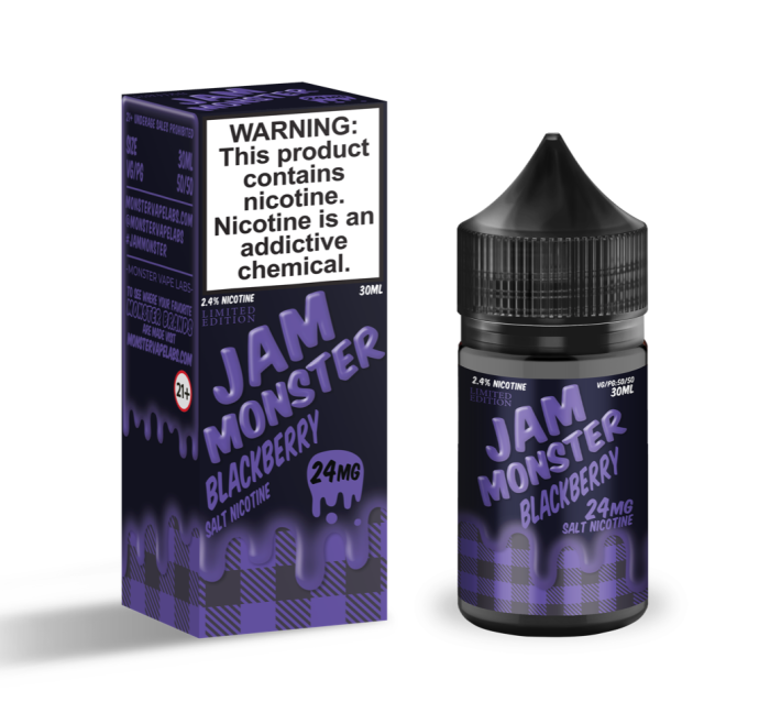 SALT Jam Monster - Blackberry Jam 30ml (24mg)