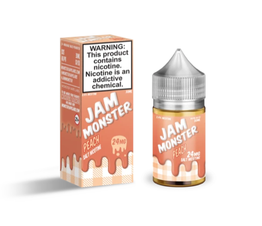SALT Jam Monster - Peach Jam 30ml (24mg)