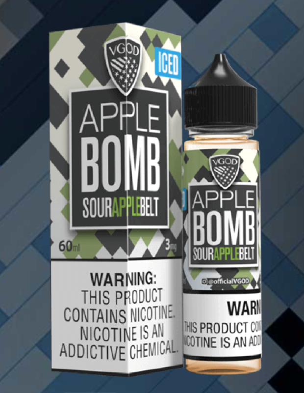 VGOD - Apple Bomb Iced 60ml (3mg)