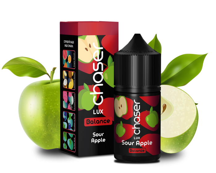SALT Chaser LUX 30ml - Sour Apple (50mg)