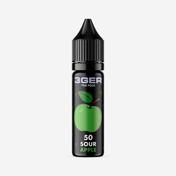 SALT 3GER 15 - Sour Apple 15ml (50mg)