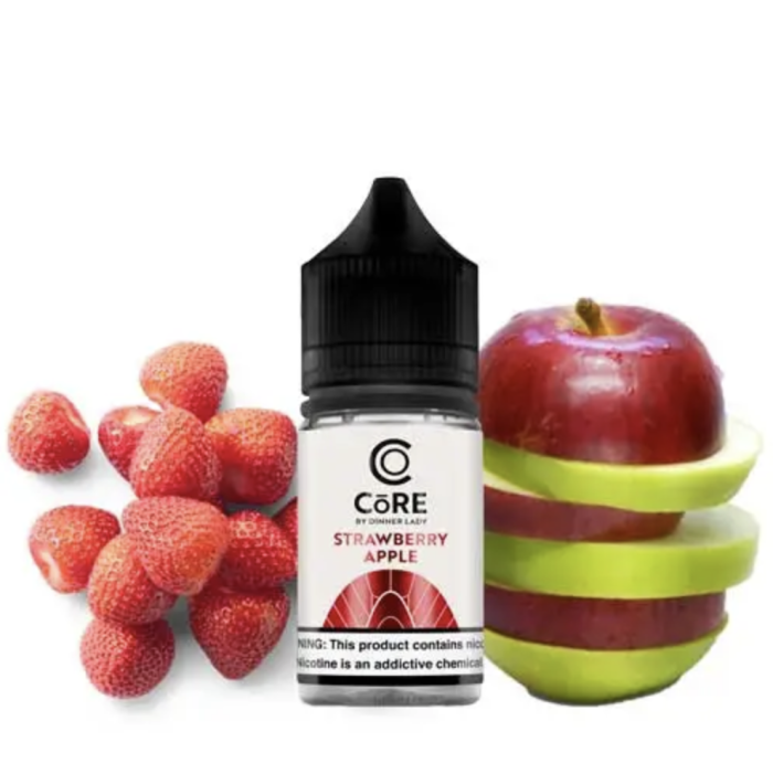 Salt Core by Dinner Lady - Strawberry apple 30ml (50mg)
