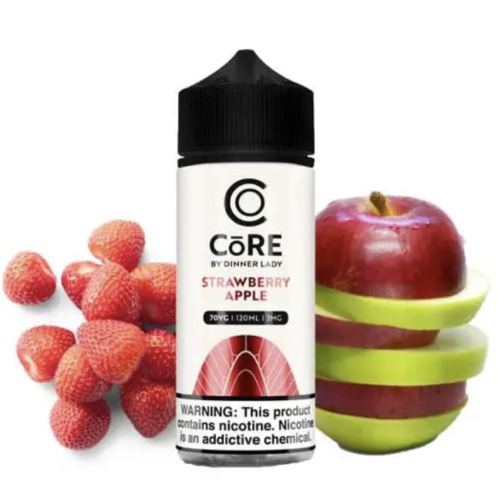 Core by Dinner Lady - Strawberry apple 120ml (3mg)