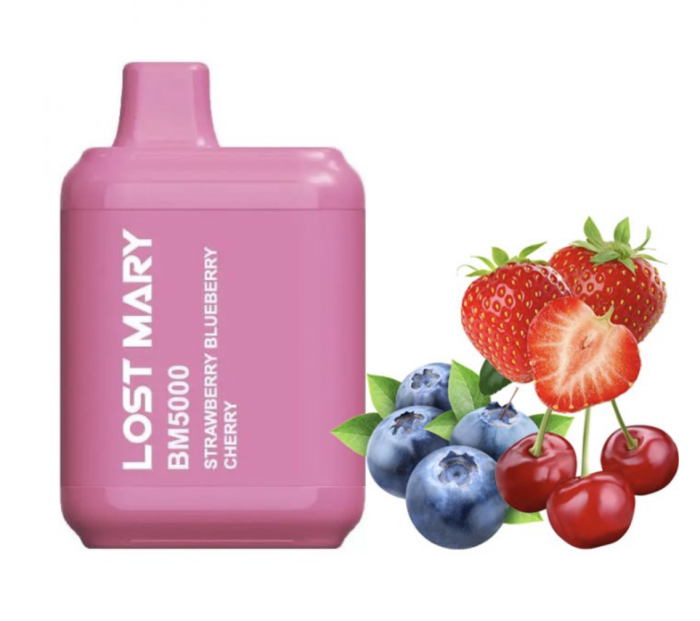 Lost Mary BM5000 - Strawberry Blueberry Cherry 5%